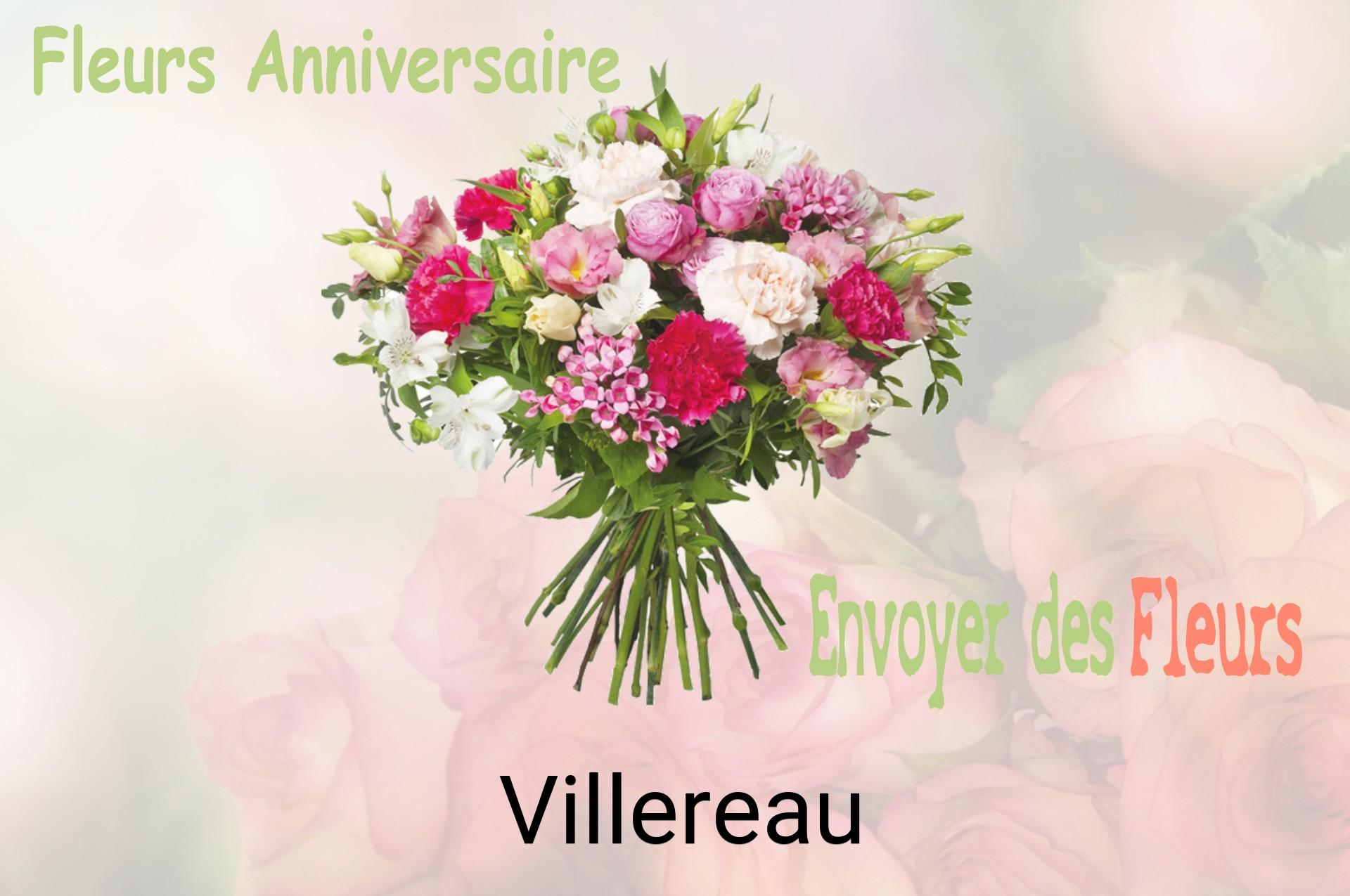 Bouquet de fleurs d’anniversaire livré à Villereau
