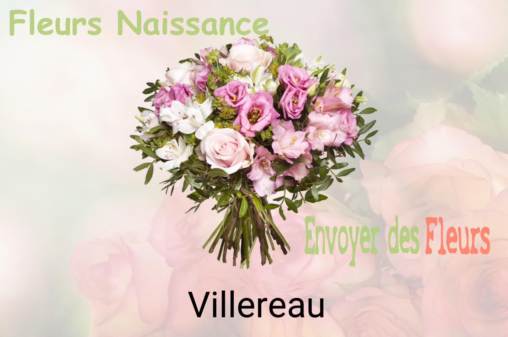 Bouquet de fleurs de naissance livré à Villereau